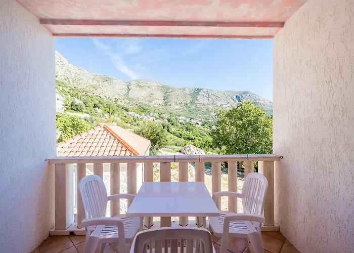 Marnic Blue Chill-comfort One Bedroom With Balcony And Sea View A4 Lejlighed Mlini